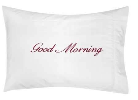 Good Morning, Good Night Pillowcase Set