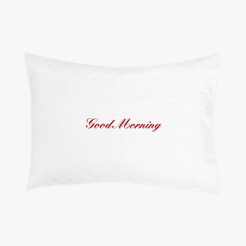 Good Morning, Good Night Pillowcase Set