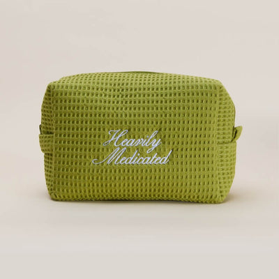 Heavily Medicated Waffle Pouch
