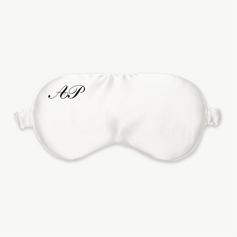 Classic Monogram Satin Eye Mask