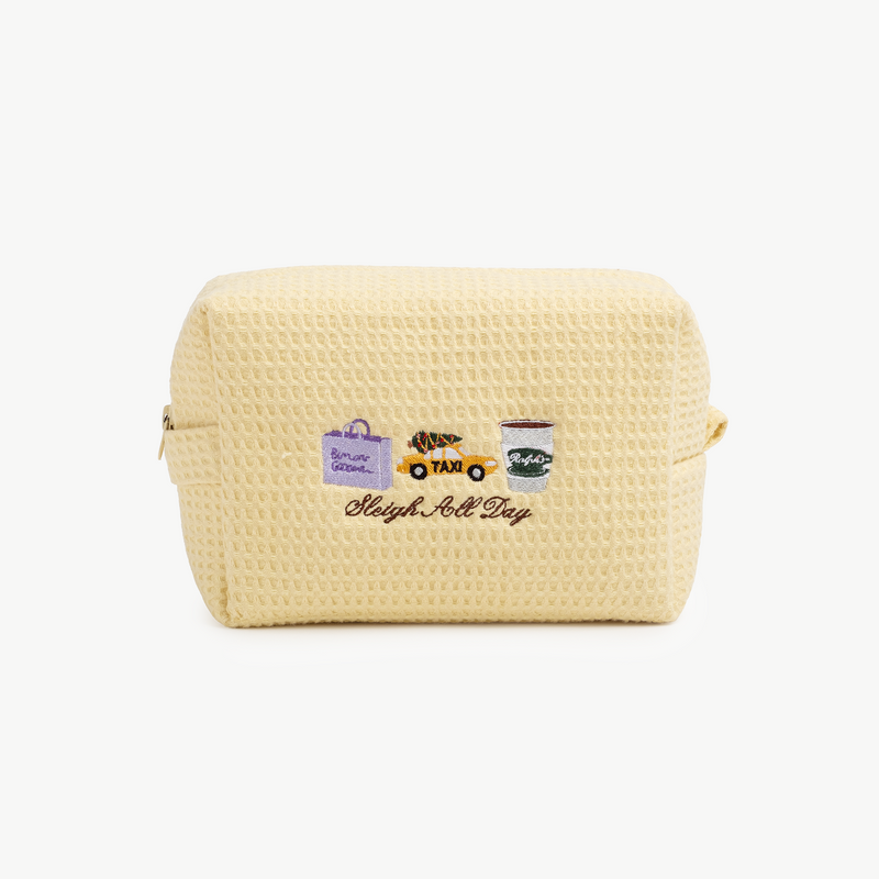 Winter Essentials Waffle Pouch