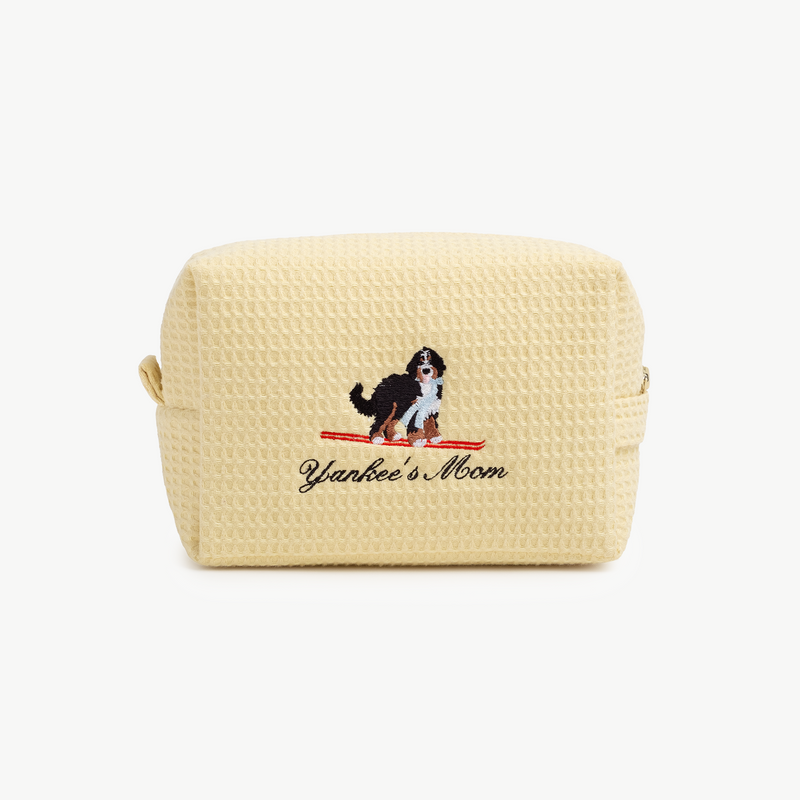 Ski Dog Waffle Pouch