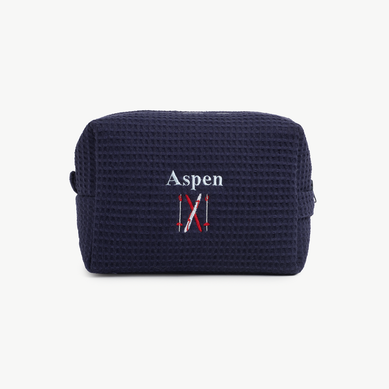 Ski Town Waffle Pouch