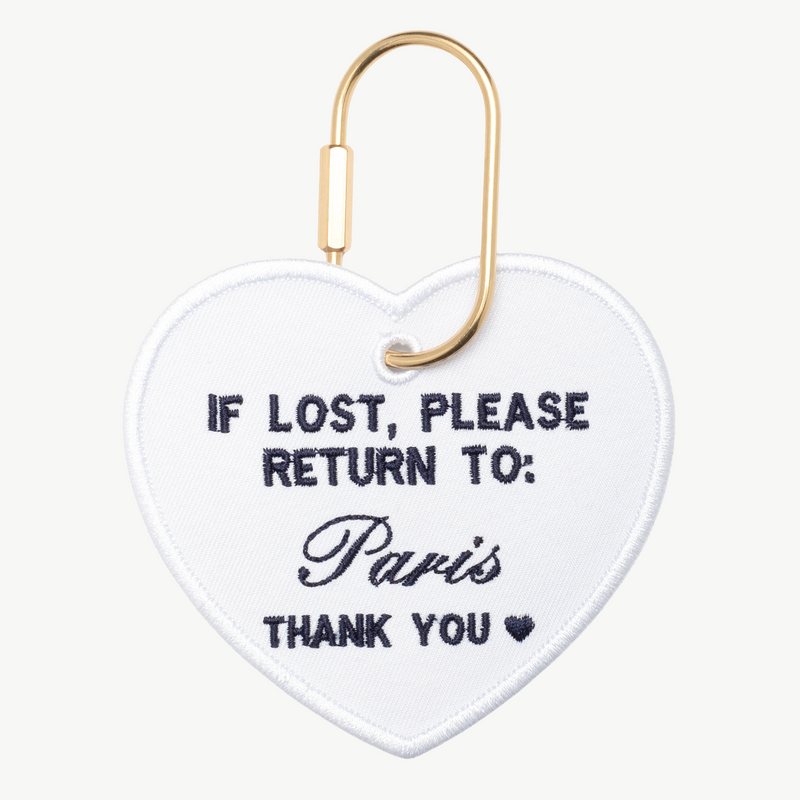 Lost & Found Paris Heart Charm