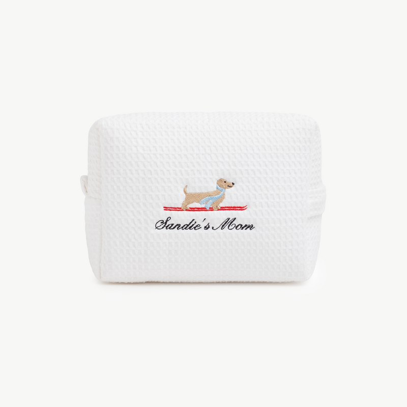 Ski Dog Waffle Pouch