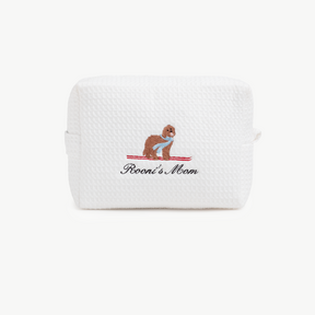 Ski Dog Waffle Pouch