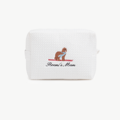 Ski Dog Waffle Pouch