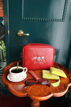 Essentials Small Croc Pouch