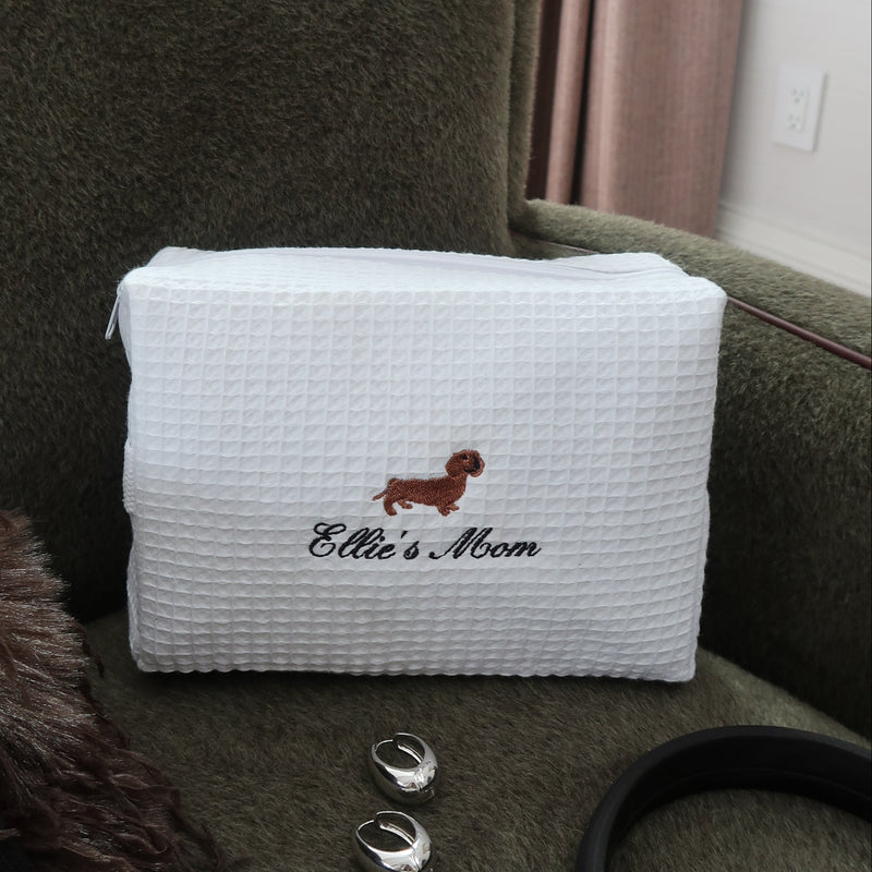 TEST Dog Mom Waffle Pouch - TEST