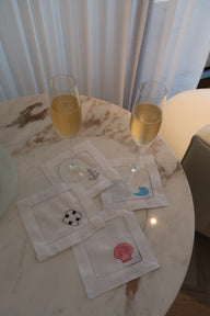 On The Yacht Cocktail Napkin – Set of 4