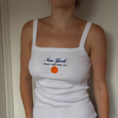 Stand Up New York Tank Top