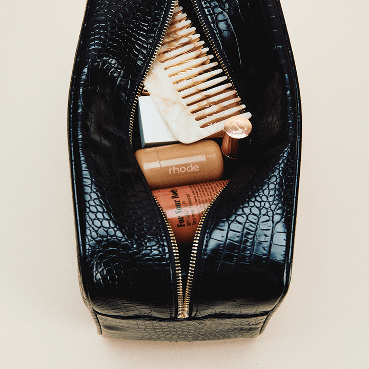 Icon Small Croc Pouch