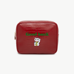 Japan Signature Small Croc Pouch