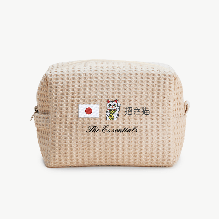 Japan Essential Waffle Pouch