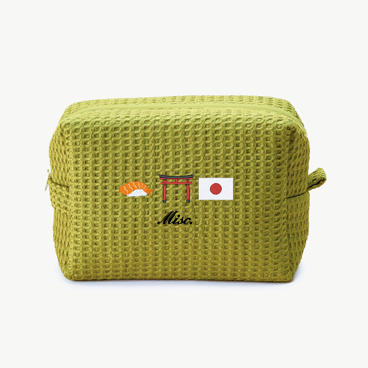 Japan Essential Waffle Pouch