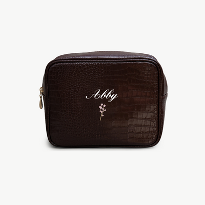 Japan Signature Small Croc Pouch