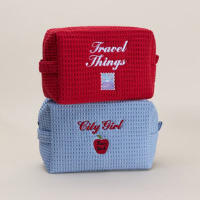 New York Signature Waffle Pouch
