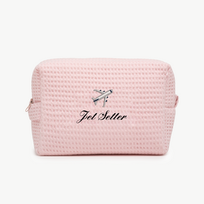 Jet Setter Waffle Pouch