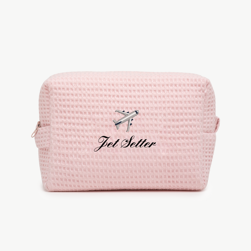 Jet Setter Waffle Pouch