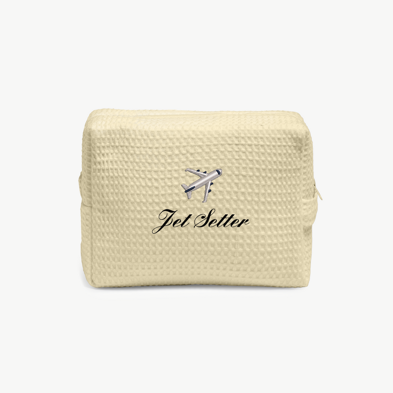 Jet Setter Waffle Pouch