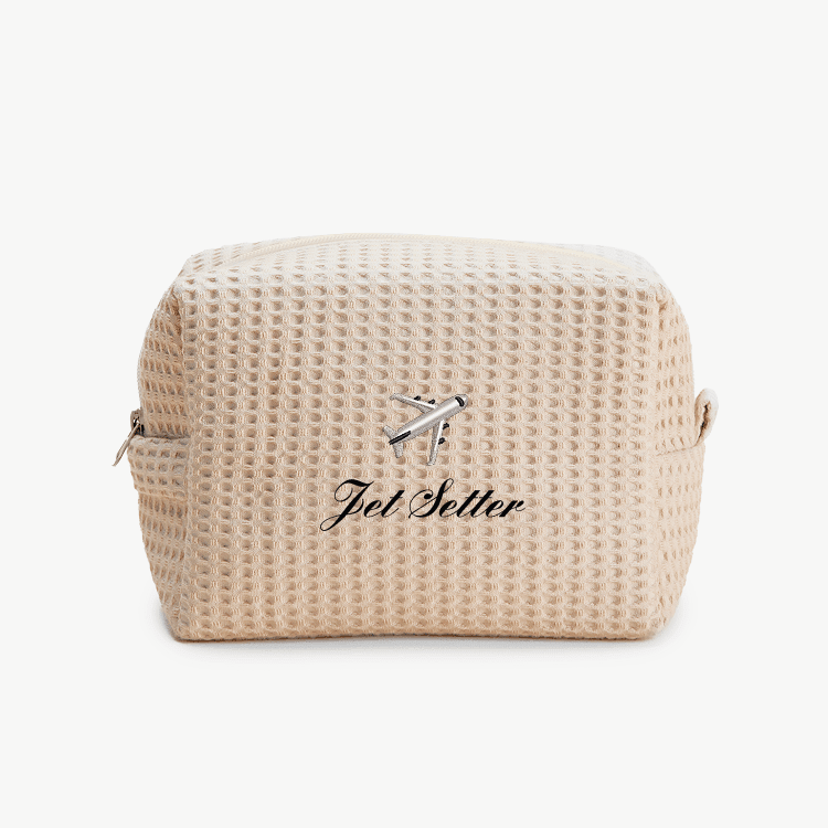 Jet Setter Waffle Pouch