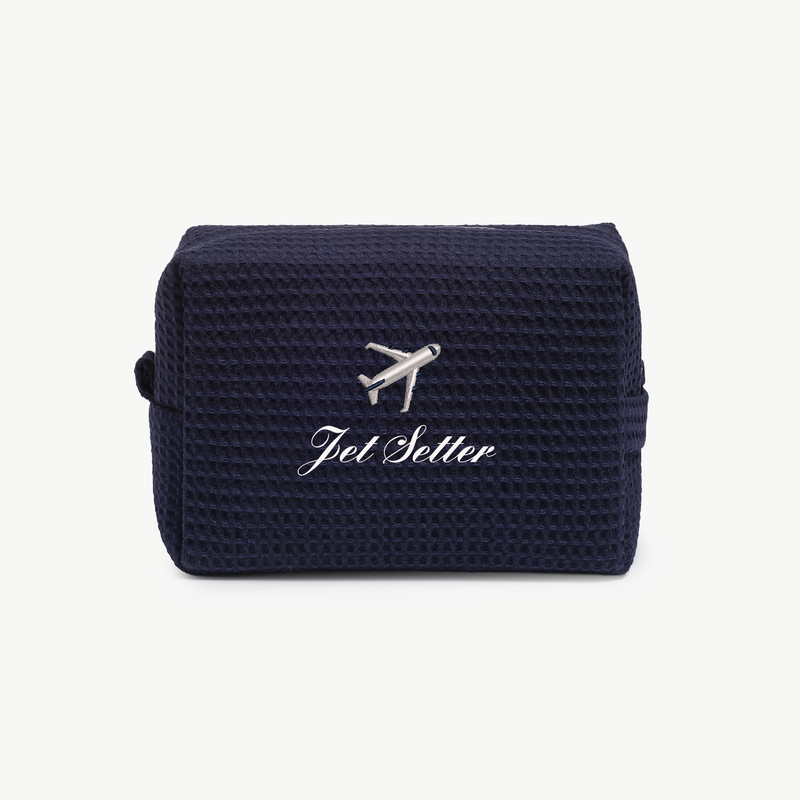 Jet Setter Waffle Pouch