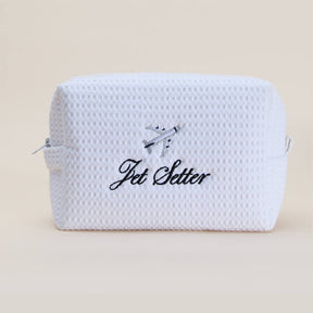 Jet Setter Waffle Pouch