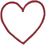 Dark Red Lover Heart