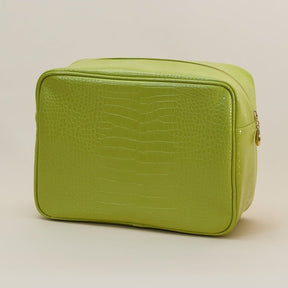 Custom Text Croc Pouch