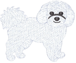 White Fluffy Dog