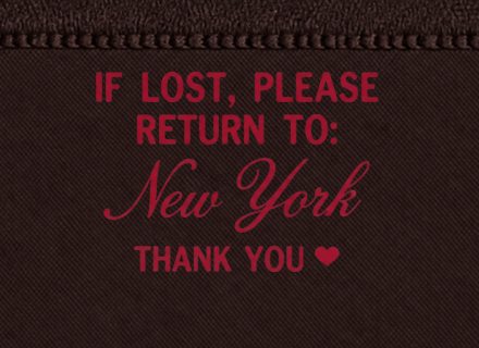 Lost & Found New York Charm