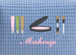 Makeup Essentials Waffle Pouch
