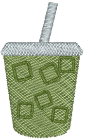 Matcha Embroidered Icon