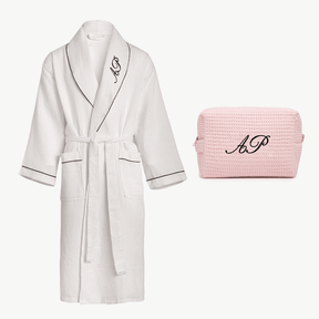 Monogram Waffle Set