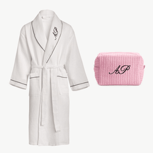 Monogram Waffle Set