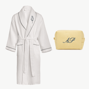 Monogram Waffle Set