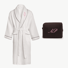 Monogram Waffle Set
