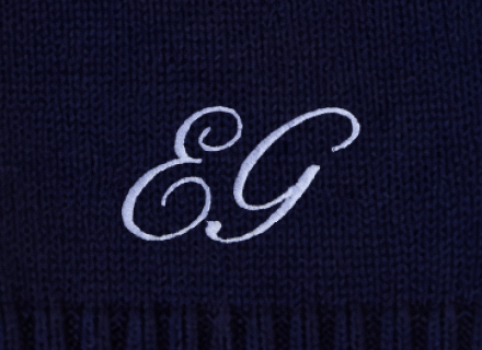 Monogram Sweater Cuff