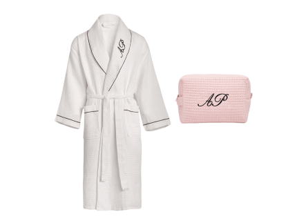 Monogram Waffle Set