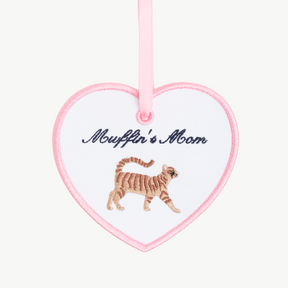 Cat Mom Heart Ornament