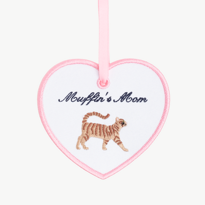 Cat Mom Heart Ornament