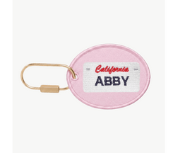 California License Plate Charm