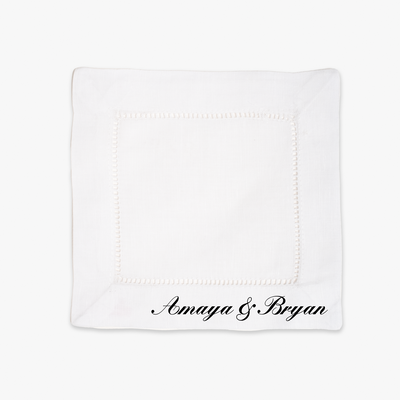 Name Cocktail Napkin