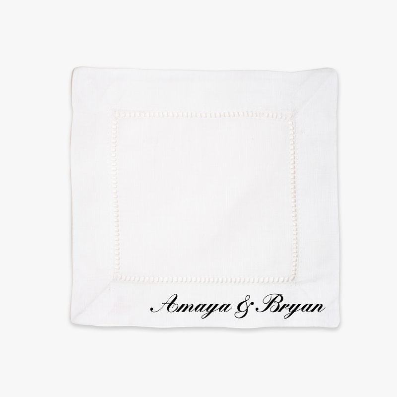 Name Cocktail Napkin
