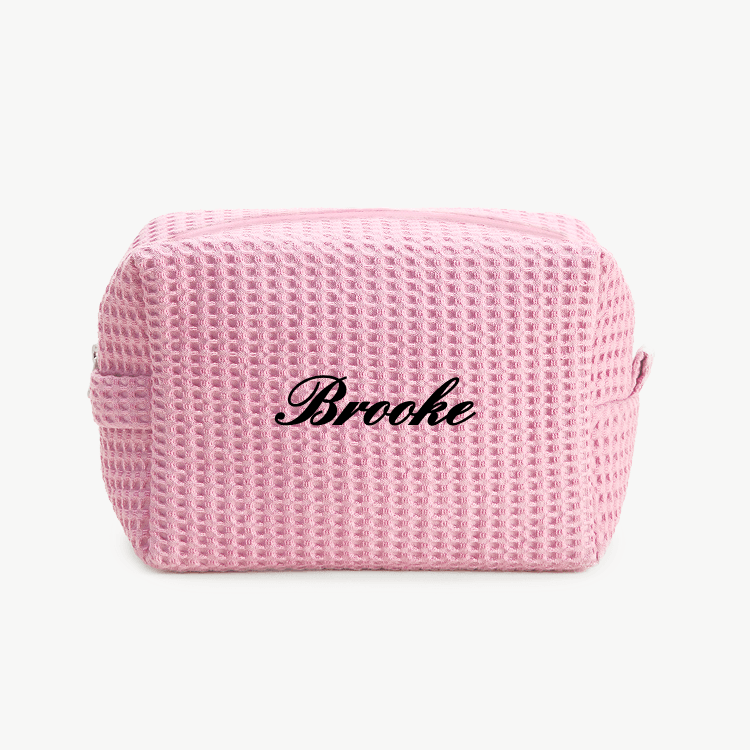 Name Waffle Pouch