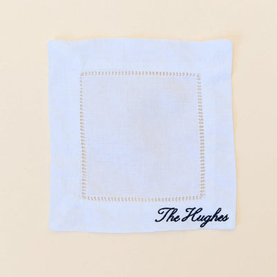 Name Cocktail Napkin