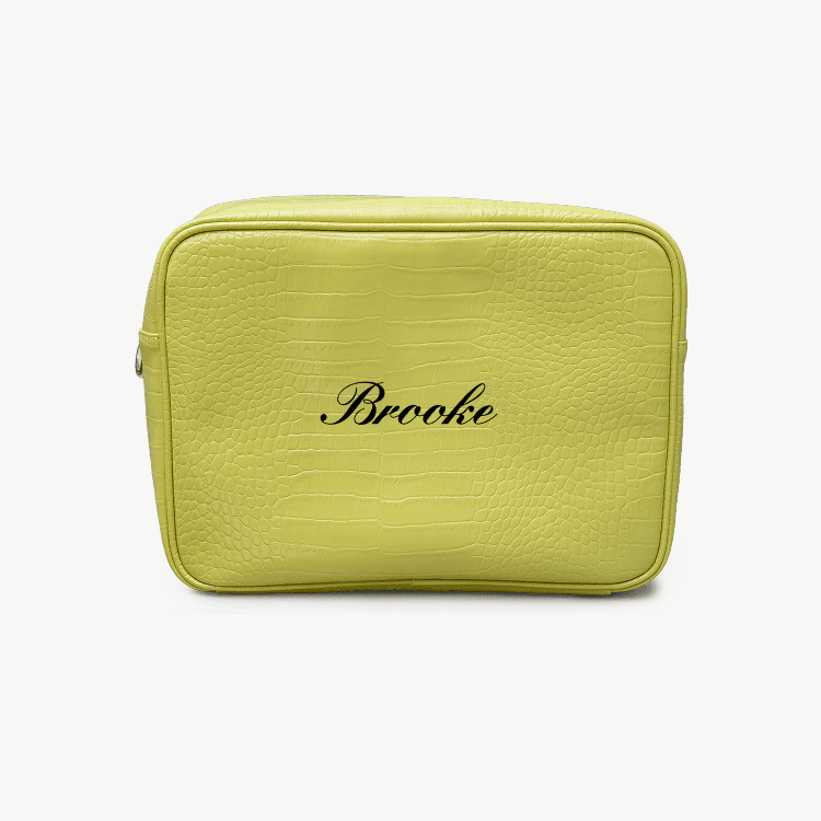 Name Croc Pouch