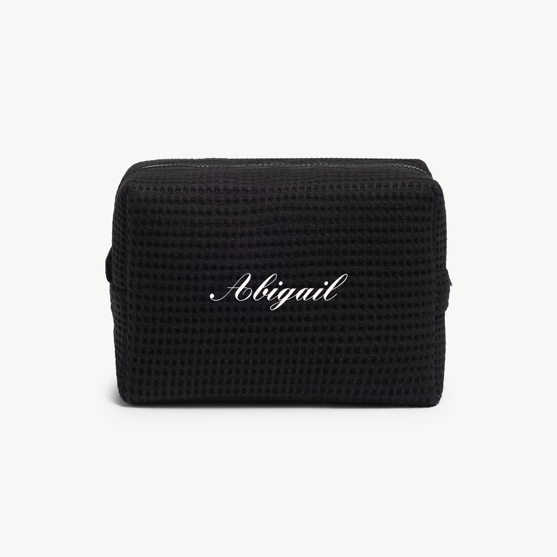 Name Waffle Pouch