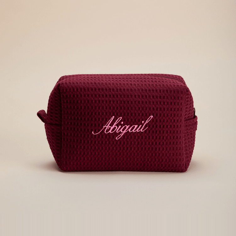 Name Waffle Pouch