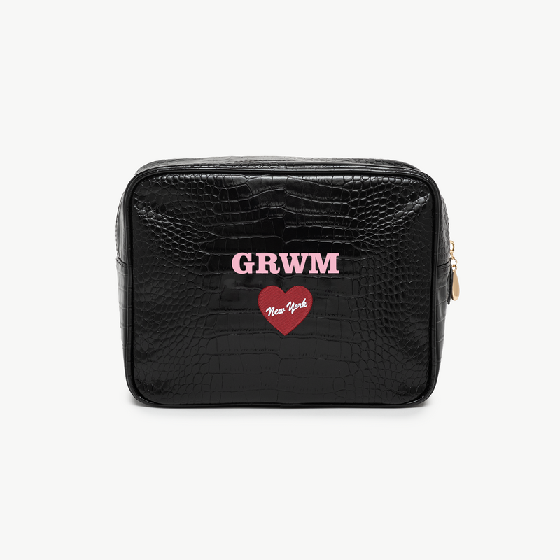 New York Signature Small Croc Pouch